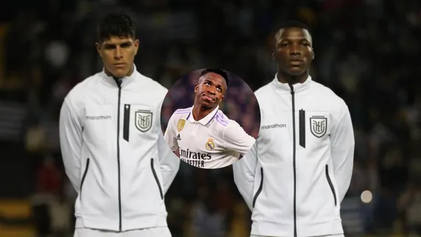 Moisés Caicedo y Piero Hincapié / Foto: El Futbolero Ecuador