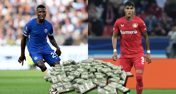 Moisés Caicedo y Piero Hincapié / Foto: La Red Ecuador