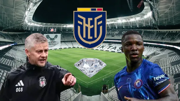 Moisés Caicedo y Solskjaer / Foto de: El Futbolero Ecuador