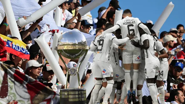 Momento emocionante para los jugadores de Liga de Quito