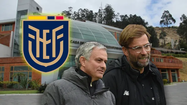 Mourinho y Klopp como DTs de equipos Europeos (Fuente: Sky Sports / Conmebol)