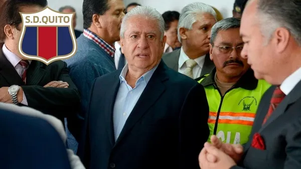 Nadie lo sabía pero Luis Chiriboga firmó un documento por 100 mil dólares para ayudar al Deportivo Quito poniendo en riesgo todos los activos de la FEF