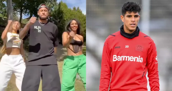 Neymar está más preocupado de las redes sociales, algo que le ha costado críticas en el PSG pero mira la lección que le dio Piero Hincapié