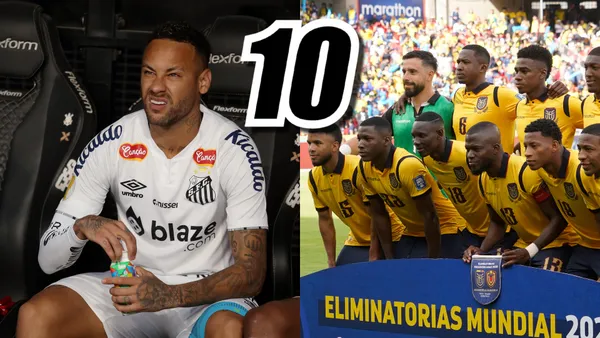 Neymar-Santos-Selección Ecuatoriana / Foto: El Futbolero Ecuador