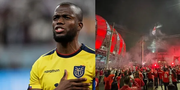Ni con Ronaldo se vio algo parecido, así recibieron a Enner Valencia en Brasil