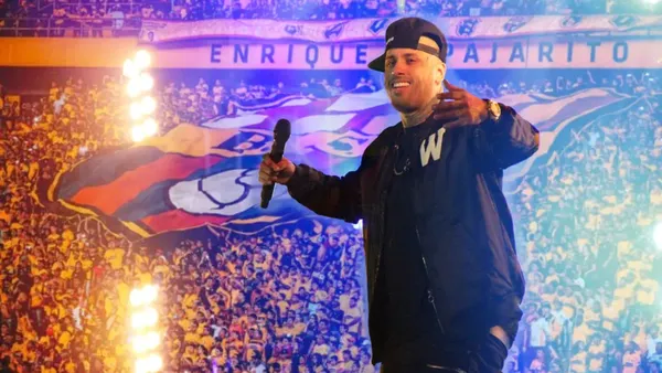 Nicky Jam y Barcelona SC / Foto tomada de: Radio Ecuantena