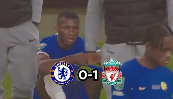 'Niño Moi' jugó su mejor partido en Chelsea ante Liverpool. FOTO: 'X'