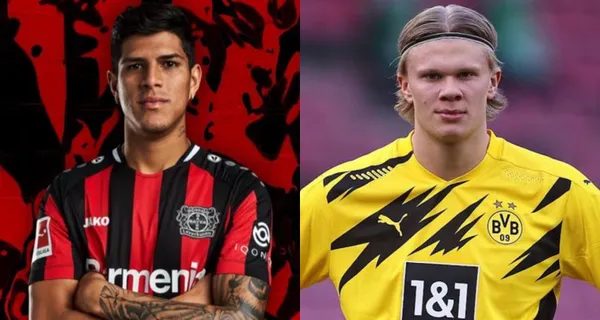 No hubo duelo entre Piero Hincapié con Erling Haaland, que está lesionado. El equipo del ecuatoriano golea 3-1 al Bourssia Dortmund