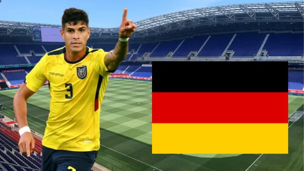 No jugó ni un minuto y en Alemania hablaron de Piero Hincapié