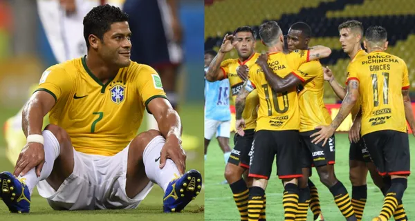 No pudo brillar en Barcelona SC, pero contra Hulk no se achicó