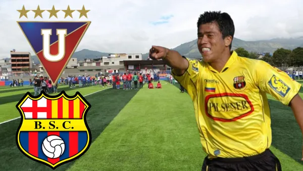 No pudo brillar en Liga de Quito ni Barcelona SC mientras jugaba