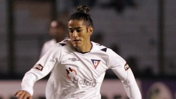 Norberto Araujo en Liga de Quito / Foto tomada de: API