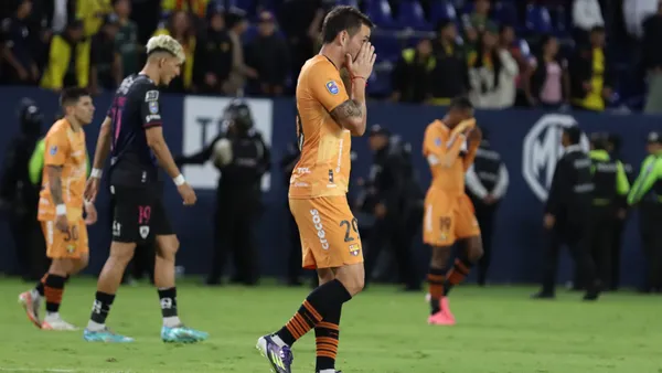 Octavio Rivero, delantero de Barcelona SC / Foto: API