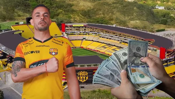 Octavio Rivero (Foto tomada de: Barcelona SC/El Universo)