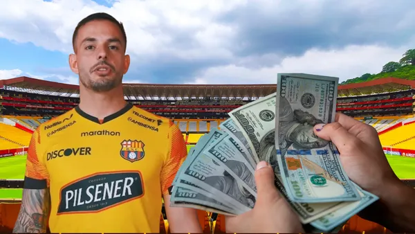 Octavio Rivero (Foto tomada de: Barcelona SC/La Razón)