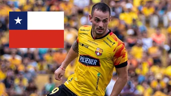 Octavio Rivero y Chile / Foto de: El Futbolero Ecuador