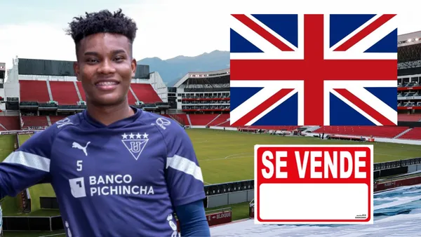 Óscar Zambrano en el Estadio Rodrigo Paz Delgado (Foto tomada de: ESPN/Kitton/Primicias/Wikipedia)