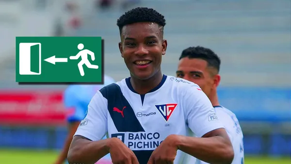 Oscar Zambrano en Liga de Quito / Foto: API