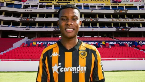 Óscar Zambrano (Foto tomada de: Liga de Quito/Hull City)