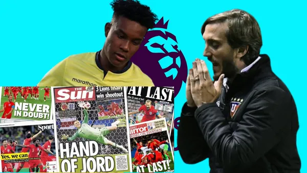 Óscar Zambrano y Luis Zubeldía