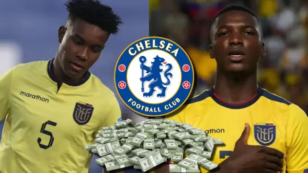 Oscar Zambrano y Moisés Caicedo / Foto: Collage