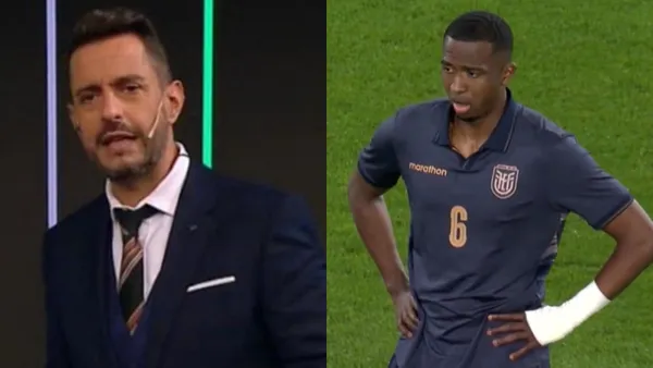 Pablo Giralt reaccionó luego que Willian Pacho con mala fortuna anotó en propio arco