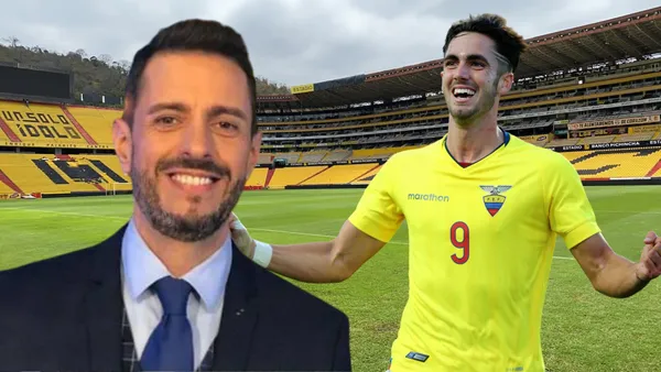 Pablo Giralt y Leonardo Campana (Foto tomada de: Barcelona SC/La Tri/Ramasso)