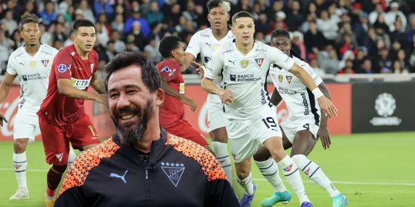 Pablo Sánchez en Liga de Quito (Fuente: API)