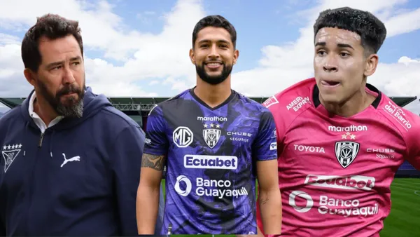 Pablo Sánchez, Jeison Medina y Kendry Páez (Foto tomada de: Primicias/API/IDV)