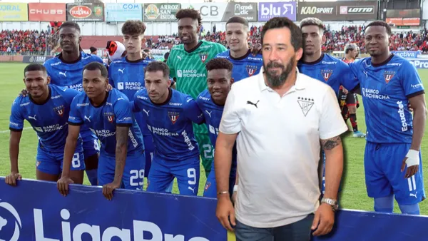 Pablo Vitamina Sánchez, entrenador de Liga de Quito / Foto: API