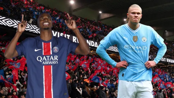 Pacho y Haaland / Foto de: El Futbolero Ecuador