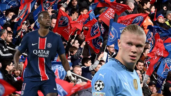 Pacho y Haaland / Foto de: El Futbolero Ecuador