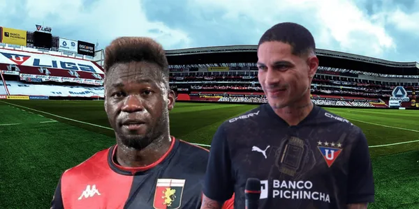 Paolo Guerrero asistió con su esposa a la presentación con Liga de Quito