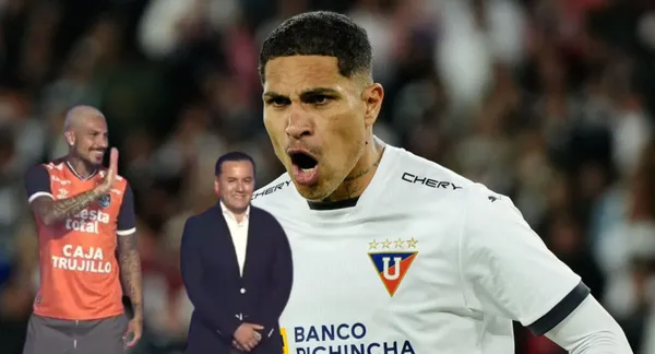 Paolo Guerrero fue presentado en la César Vallejo de Perú. FOTO: La Razón