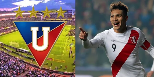 Paolo Guerrero llegó a Liga de Quito gracias a un ecuatoriano