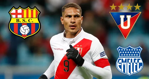 Paolo Guerrero se quedó sin equipo y este grande de Ecuador le abriría las puertas