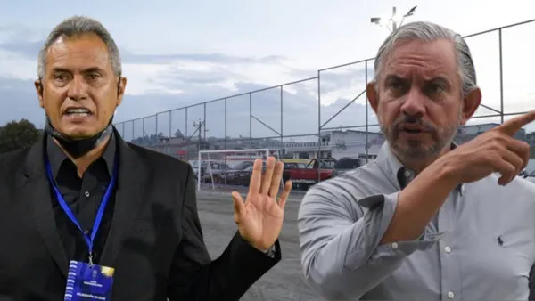 Parece de barrial la cancha donde debutará Emelec en Liga Pro