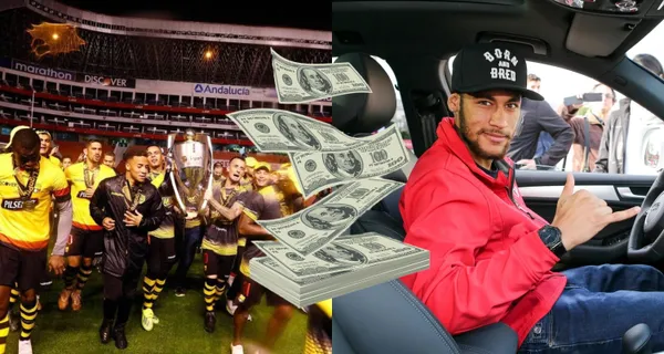 Pasó de ser campeón en Barcelona SC a tener el mismo carro que Neymar