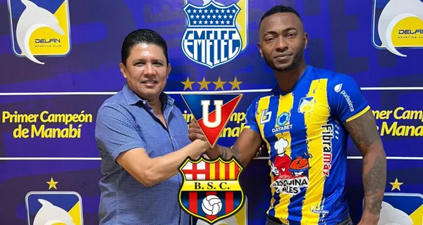 Pedro Pablo Perlaza fue anunciado en Delfín SC pero ahora tiene todo para cambiar de equipo de manera sorpresiva, ya los grandes no lo tienen en cuenta