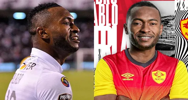 Pedro Pablo Perlaza fue oficializado como jugador de Aucas luego de un paso discreto por Liga de Quito e IDV