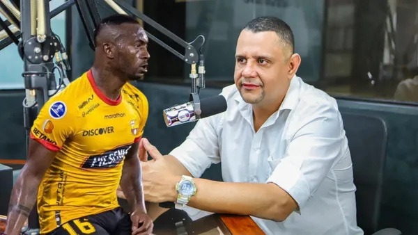 Pedro Pablo Perlaza y Vicko Villacís (Foto tomada de: API/X)