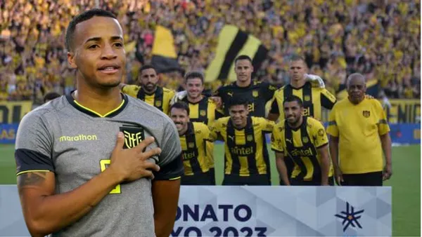 Peñarol presentó a Byron Castillo y se terminó equivocando