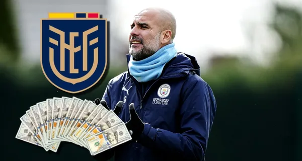 Pep Guardiola y Selección Ecuatoriana / Foto: Manchester City