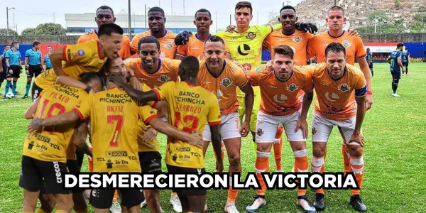 Perdieron por la minina y desde Libertad desmeritaron a Barcelona SC