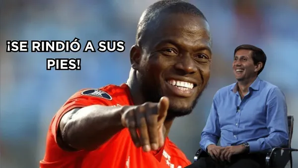 Periodista argentino se rindió a los pies del capitán de la Selección Ecuatoriana.
