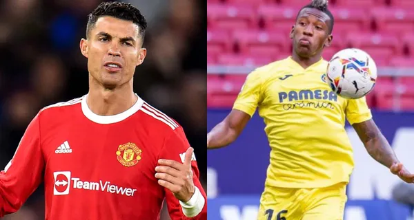 Pervis Estupiñán no dejó pasar a Cristiano Ronaldo por la izquierda y tuvo que cambiarse de banda. El ecuatoriano fue de lo mejor en el 1er tiempo en Villarreal vs Manchester United y sus estadísticas lo demuestran