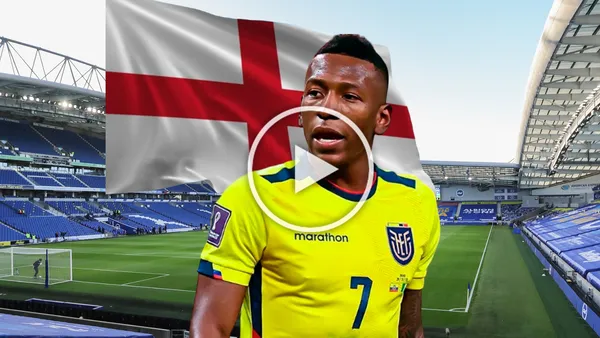 Pervis Estupiñán. Foto tomada de: La Tri/Brighton