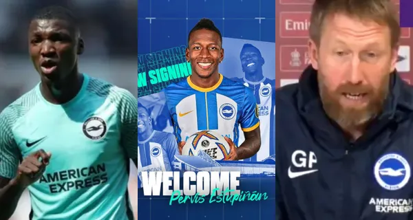 Pervis Estupiñán fue presentado en Brighton y esto es lo que dijo el entrenador Graham Potter, que tuvo a Moisés Caicedo mucho tiempo en la banca y casi lo desaparece