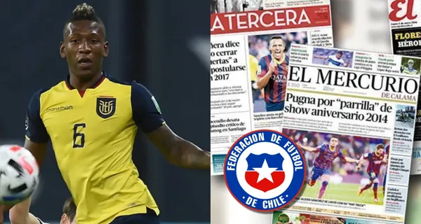 Pervis Estupiñán le dio con todo a un medio chileno luego de publicar un video con Byron Castillo