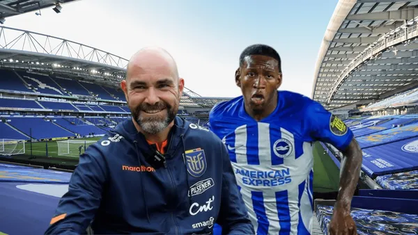Pervis Estupiñán provoca la reacción del Brighton